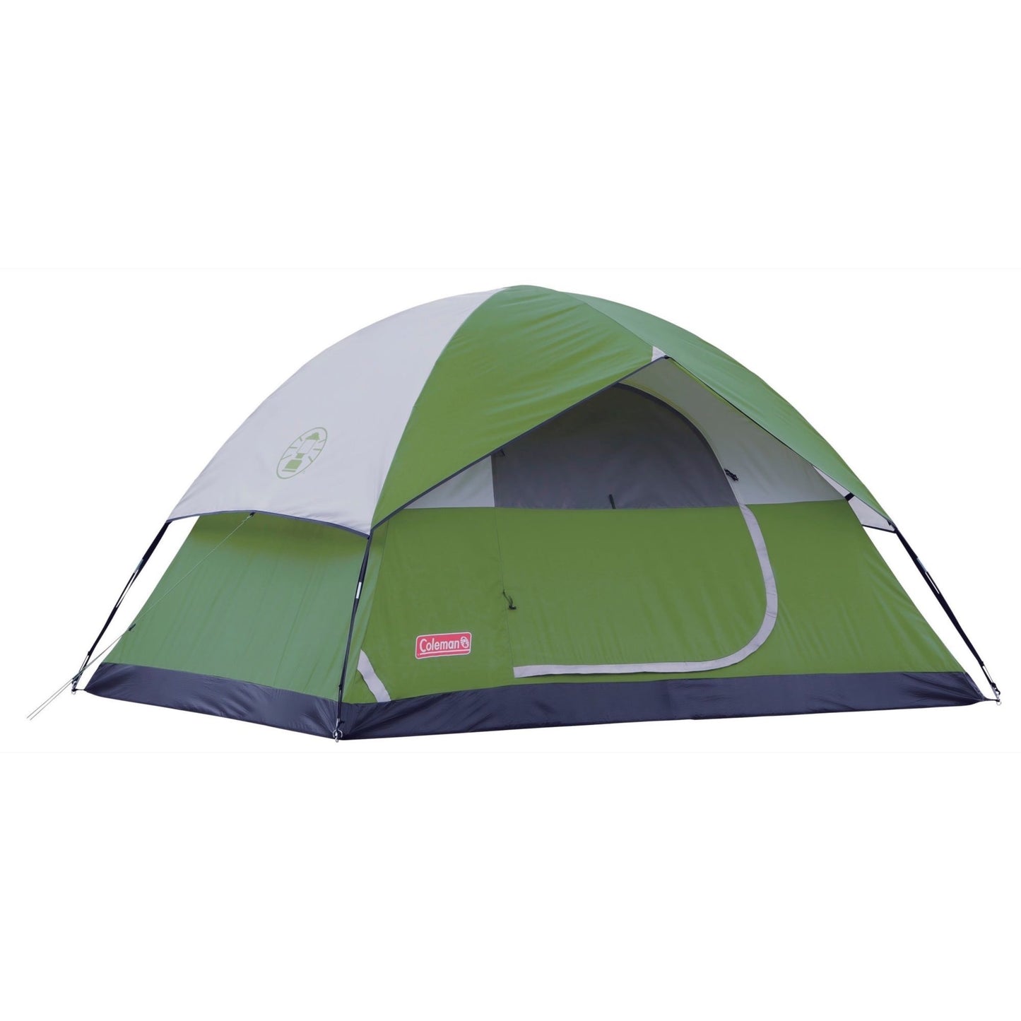 Sundome 4-Person Dome Camping Tent, 1 Room, Green