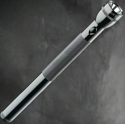 S5D016 Black Standard Flashlight - Powerful 5 D-Cell Illumination