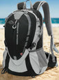 NOXTO 25L Hydration Daypack with a 2L water bladder, rain cover, and lightweight, ergonomic design. Includes a suspension system for comfort and 25L capacity for hiking, cycling, and camping essentials.