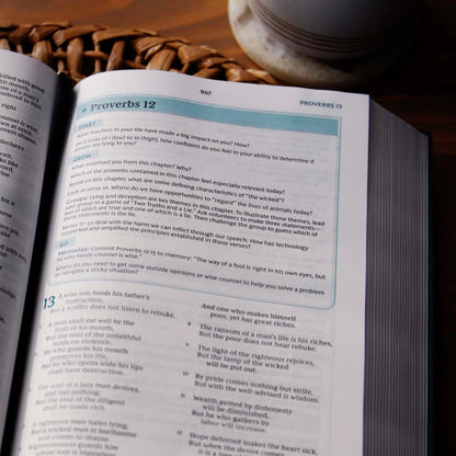 NKJV Study Bible with Comfort Print - Brown Leathersoft Hardcover: Your Comprehensive Guide to Every Chapter of the Bible