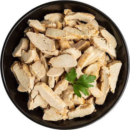 Grilled Sliced Chicken #10 Can - 6 Cans of Freeze-Dried Emergency Food | 24 Convenient Servings for Camping & Survival