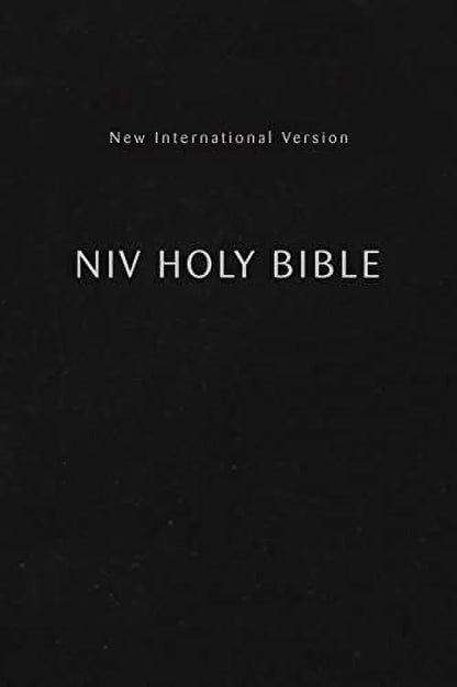 NIV Compact Holy Bible - Black Comfort Print, Paperback Edition