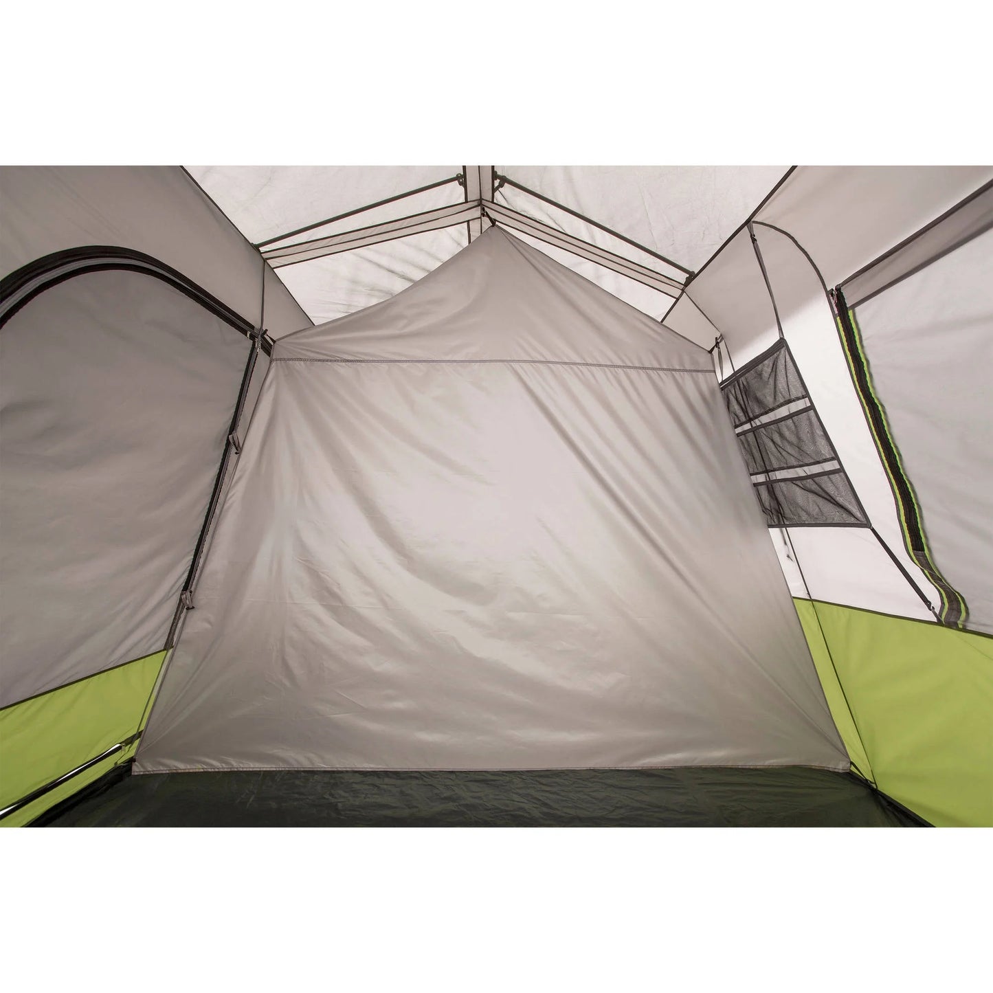 "9-Person Instant Cabin Tent with Screen Room - waterproof, easy setup, and perfect for family camping adventures."
