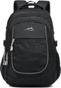 Proetrade Purple A Backpack - Stylish & Durable Bookbag for College, Travel & Hiking, Fits 15.6" Laptop, Multi-Compartment Design with Night Light & Reflective Details, Perfect Gift for Men & Women!