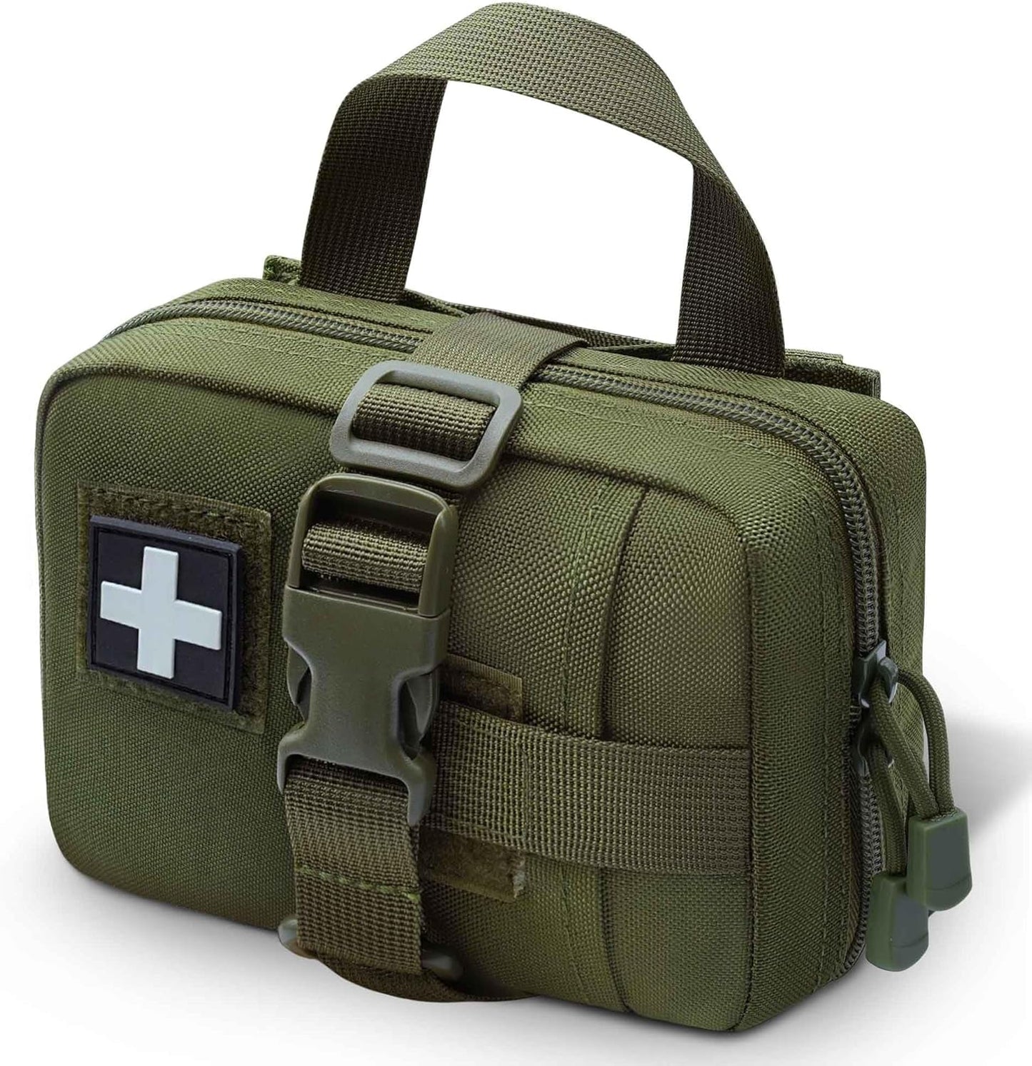 Tactical Upgrade Molle Rip-Away IFAK Pouch – Compact Medical Utility First Aid Kit for EMTs and Outdoor Adventures