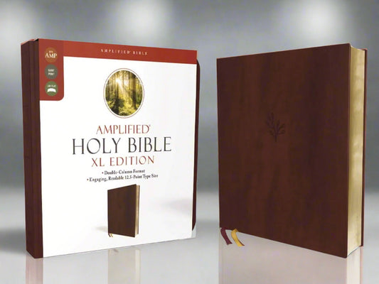 Amplified Holy Bible XL Edition - Luxurious Burgundy Leathersoft Hardcover