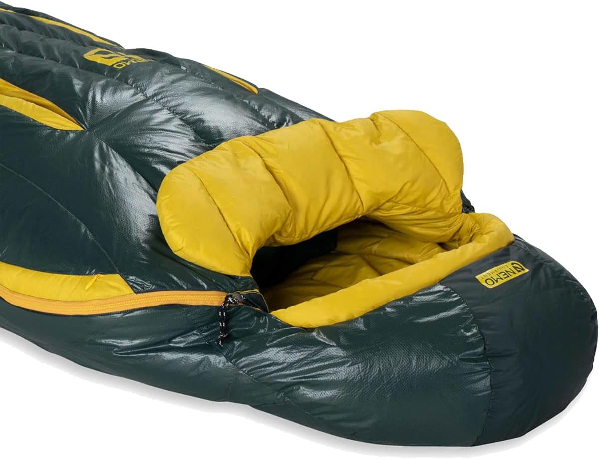 NEMO Riff 30 Long Sleeping Bag for Men - Blaze/Deep Water Color