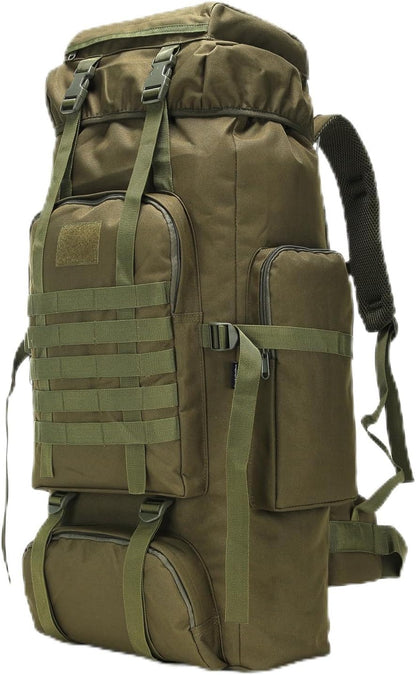 Ultimate 70L/100L Hiking Backpack for Men - Military-Grade Molle Rucksack, Ideal for 3-Day Camping & Climbing Adventures