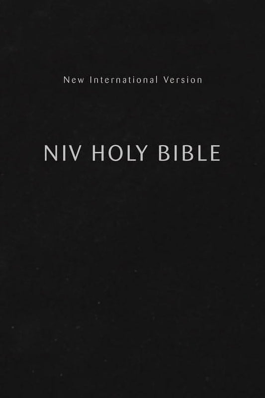 NIV Compact Holy Bible - Black Comfort Print, Paperback Edition