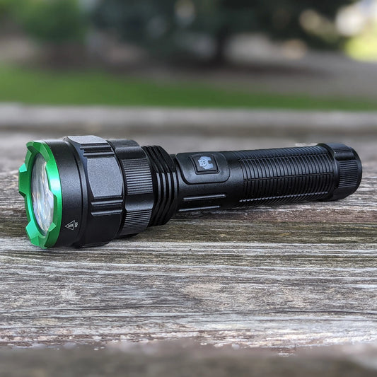 1-Mile Rechargeable Tactical Flashlight - 2 Pack, 1000 Lumens Ultra-Bright COB LED, Durable & Versatile
