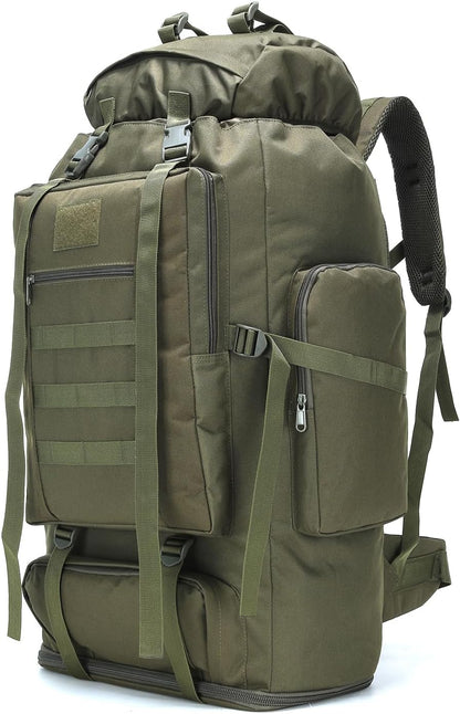 Ultimate 70L/100L Hiking Backpack for Men - Military-Grade Molle Rucksack, Ideal for 3-Day Camping & Climbing Adventures