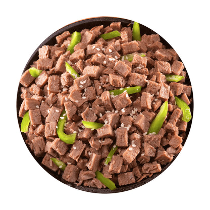 Diced Beef - Flavorful Freeze-Dried Emergency Food for Camping, Hiking & Backpacking - Gluten-Free #10 Can
