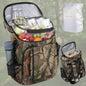 WARMOUNTS Backpack Cooler Insulated 36 Cans W/ Insulating Cover, Upgraded Leakproof Soft Cooler Backpack 2 Compartment for Camping Hiking Picnic Beach
