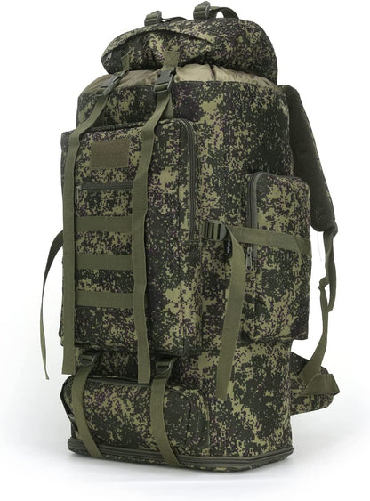 Ultimate 70L/100L Hiking Backpack for Men - Military-Grade Molle Rucksack, Ideal for 3-Day Camping & Climbing Adventures
