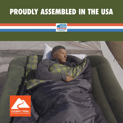 Stay Cozy with the  30F Oversized Cool Weather Sleeping Bag - 2 Pack Gray!