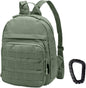 Compact Mini Tactical Backpack - 6L Sling Bag for Travel & Running with Carabiner - Ideal for Men & Women
