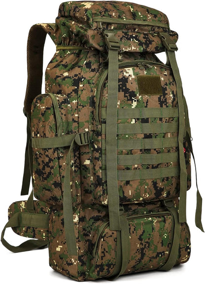 Ultimate 70L/100L Hiking Backpack for Men - Military-Grade Molle Rucksack, Ideal for 3-Day Camping & Climbing Adventures