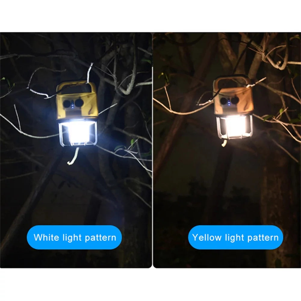 Image of a Rechargeable LED Light featuring USB charging, dual light modes, and a durable design, ideal for camping, bug-out bags, and emergency preparedness, displayed on a clean white background.
