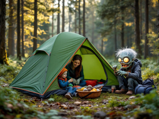 "Lightweight 2-Person Backpacking Tent - waterproof and portable with convenient carry bag."
